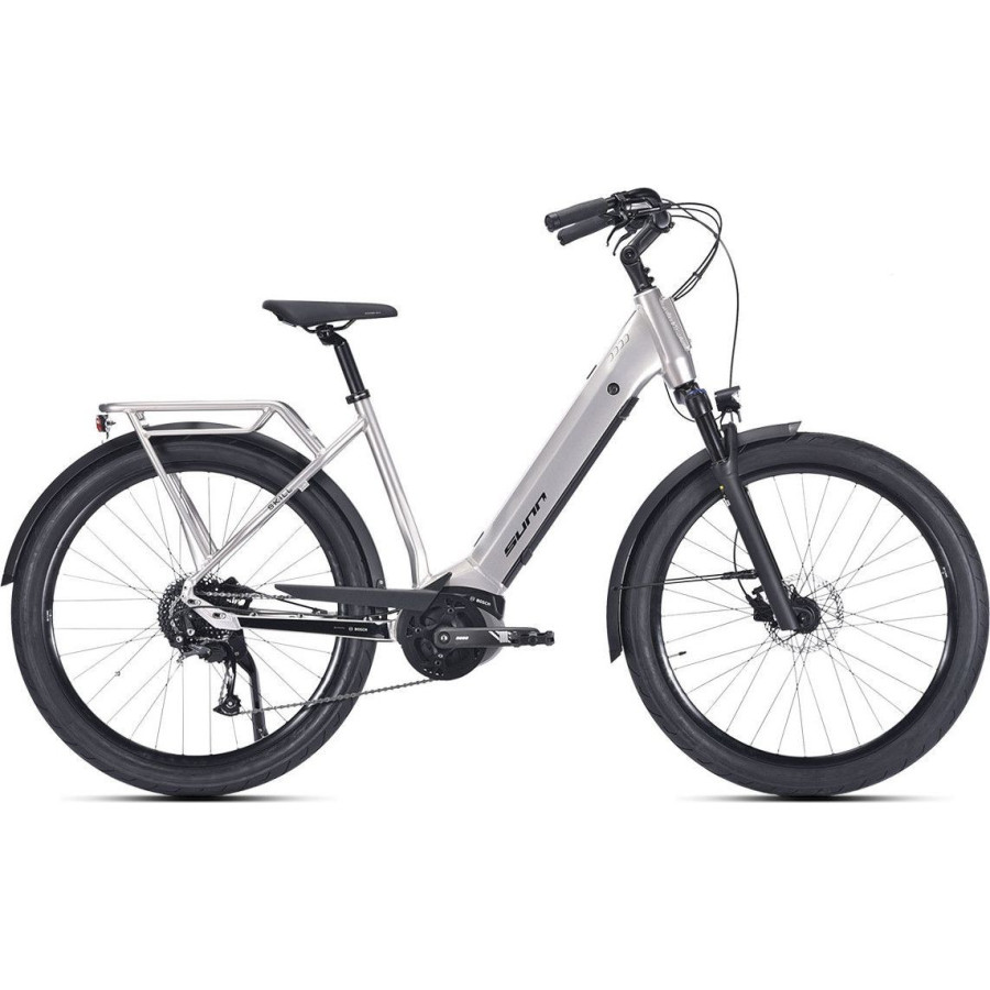 Bicicleta Urbana Eléctrica SUNN Urb Skill 27.5'''' Gris