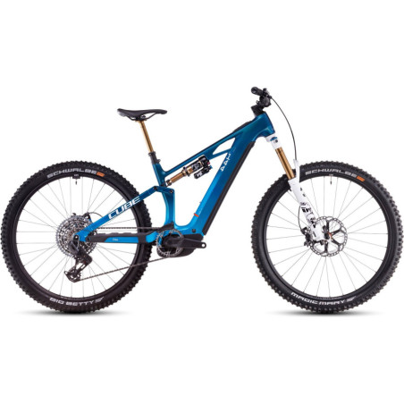 MTB Eléctrica CUBE Stereo Hybrid One44 HPC AT 800 27.5'' Azul 2025