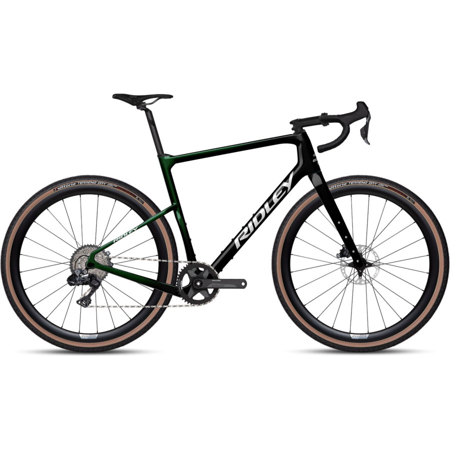 Bicicleta de Gravel RIDLEY Kanzo Adventure Verde/Negro