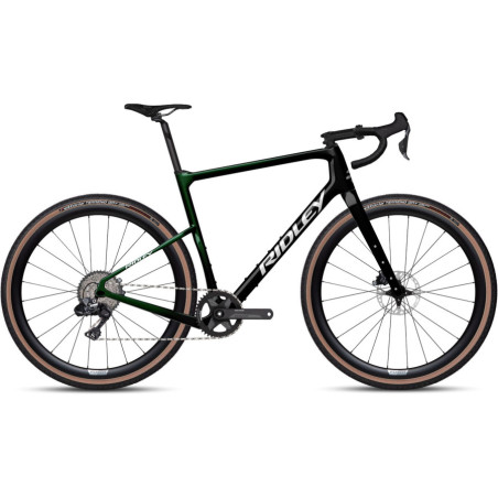 Bicicleta de Gravel RIDLEY Kanzo Adventure Verde/Negro