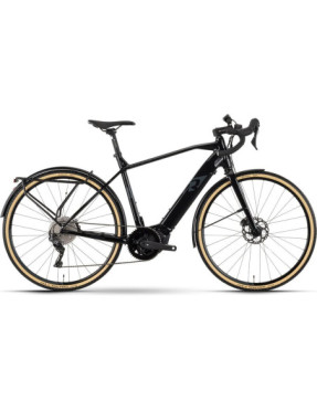 Bicicleta de Gravel Eléctrica RAYMON GravelRay E 6.5 Street Negra