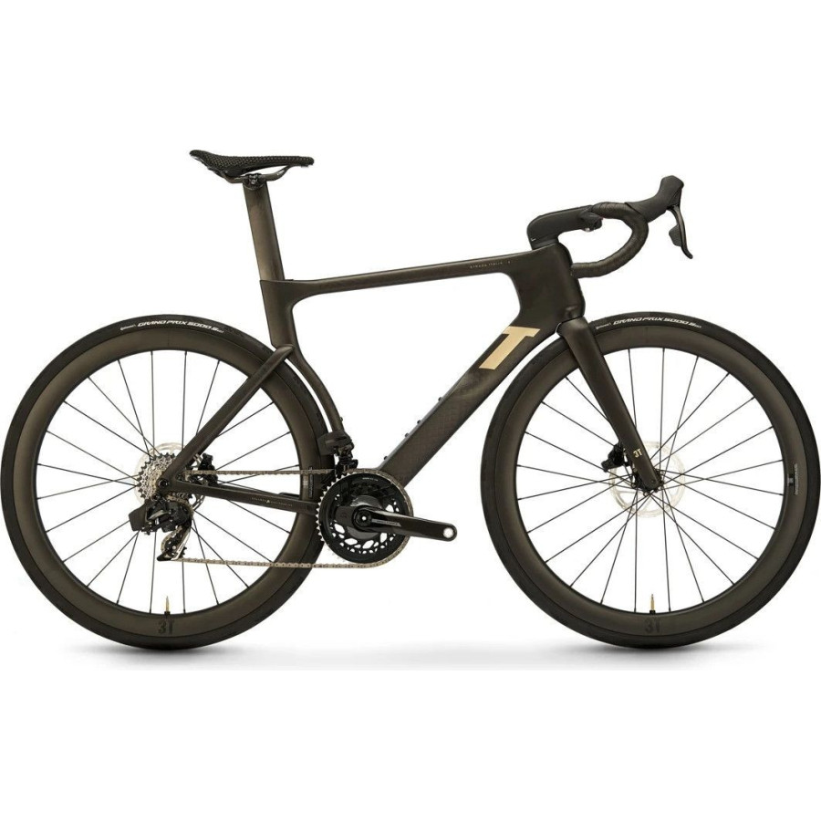 Bicicleta de Carretera 3T Strada Italia Project X Negra