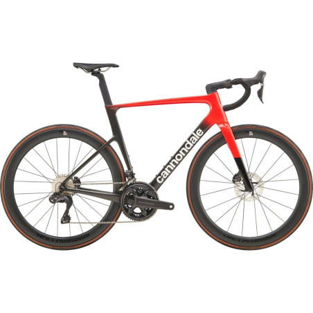 Bicicleta de Carretera CANNONDALE SuperSix Evo Hi-Mod 2 Roja
