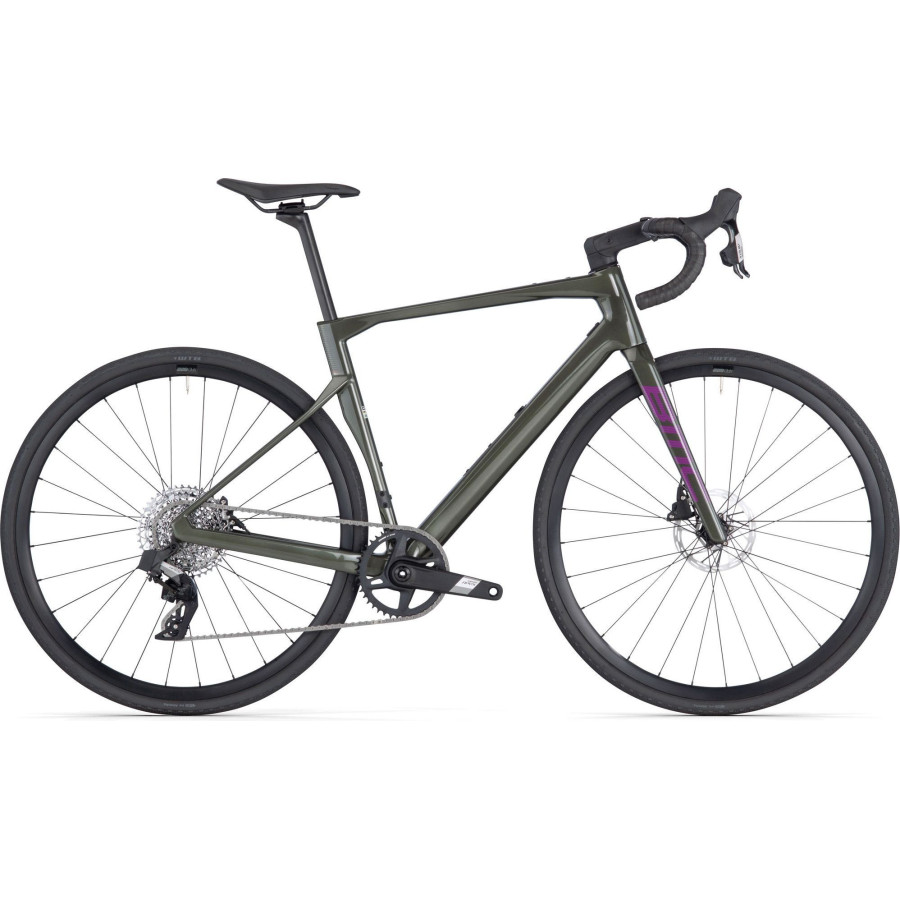 Bicicleta de Carretera BMC Roadmachine X Three Verde
