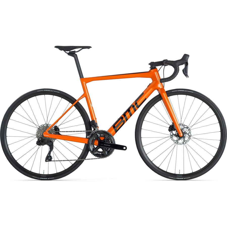 Bicicleta de Carretera BMC Teammachine SLR Cuatro Naranja