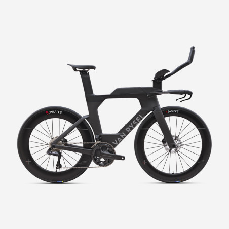 Bicicleta de Triatlón VAN RYSEL XCR Negro