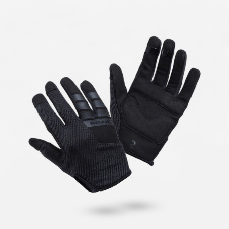 Guantes Niños ROCKRIDER 8-14 años Negro