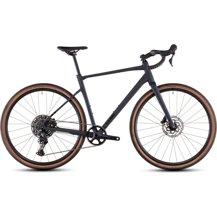Bicicleta de Gravilla CUBE Nuroad Pro Negro 2025