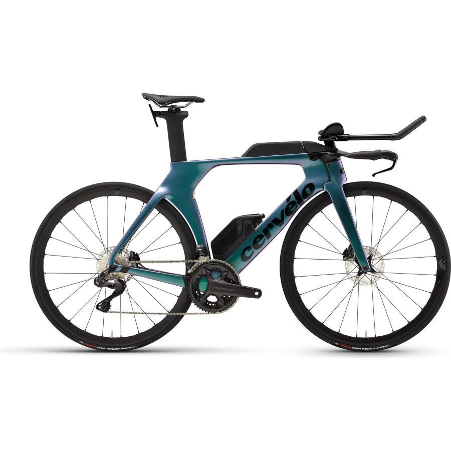 Bicicleta de Triatlón CERVELO P5 Azul