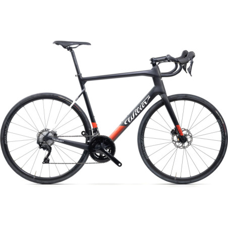 Bicicleta de Carretera WILIER TRIESTINA Garda Disc Miche Reflex Negra/Roja