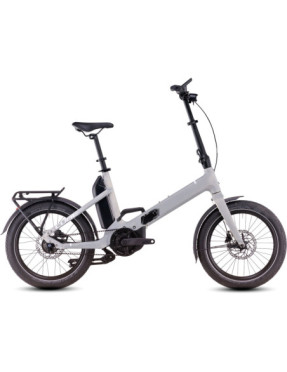 Bicicleta Plegable Eléctrica CUBE Fold Hybrid Comfort 500 20'' Plata 2025