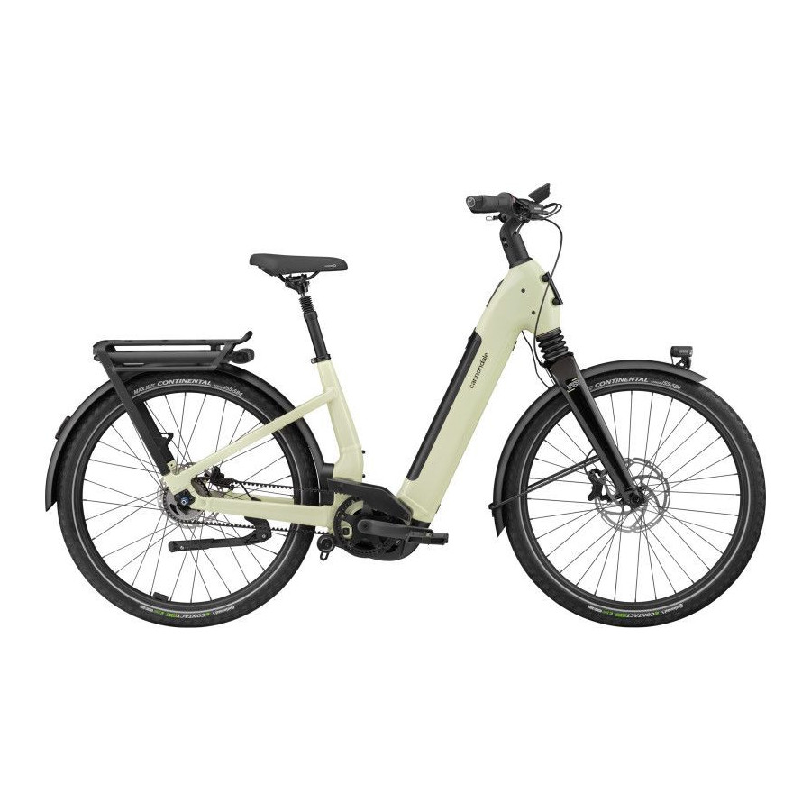 Bicicleta de Ciudad Eléctrica CANNONDALE Mavaro 2 Low Correa 27.5''' Beige