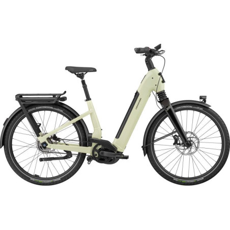 Bicicleta de Ciudad Eléctrica CANNONDALE Mavaro 2 Low Correa 27.5''' Beige