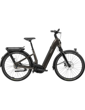 Bicicleta de Ciudad Eléctrica CANNONDALE Mavaro 2 Low Correa 27.5'' Marrón