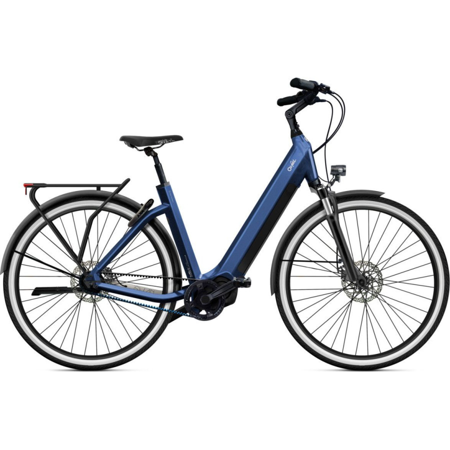 Bicicleta Urbana Eléctrica O2 FEEL iSwan City Boost 7.1 Univ Azul