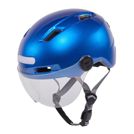 Casco Urbano EKOI City Style Pantalla Azul