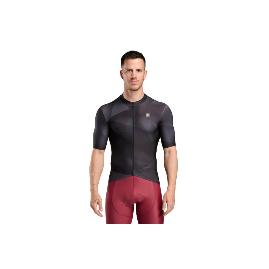 Maillot EKOI Perf Geometric Negro