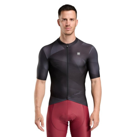 Maillot EKOI Perf Geometric Negro