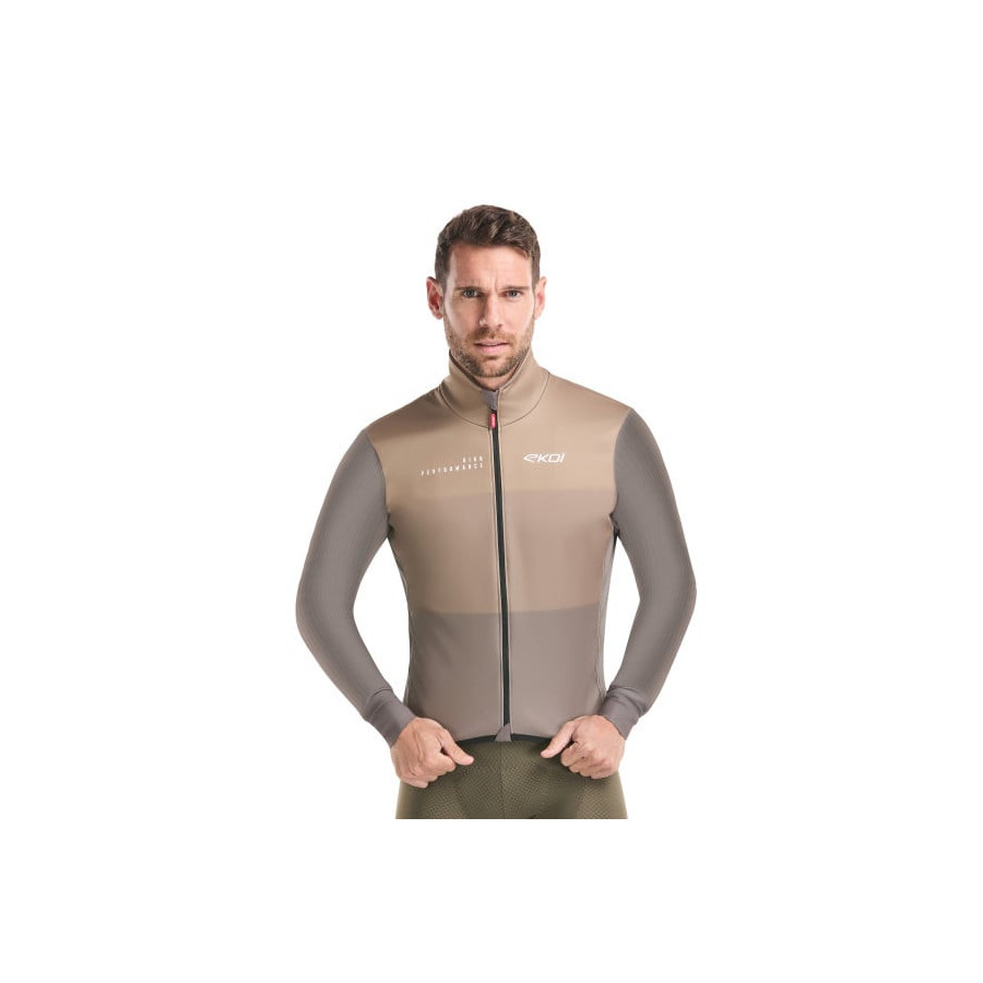 Chaqueta térmica EKOI Perf Climax Beige