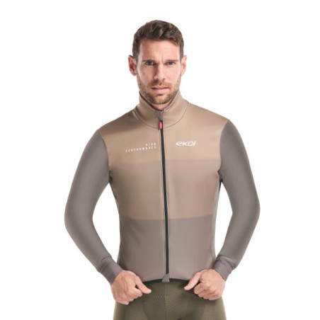 Chaqueta térmica EKOI Perf Climax Beige
