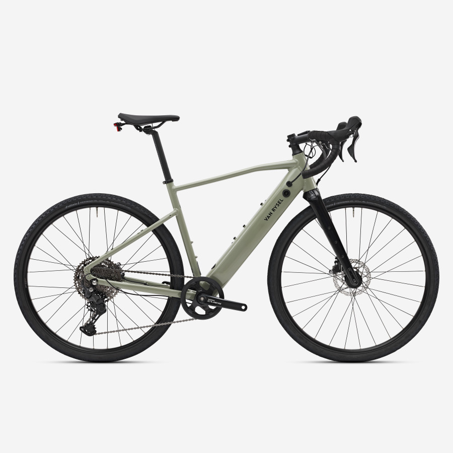 Vélo de Gravel Electrique VAN RYSEL E-GRVL AF Discover kaki