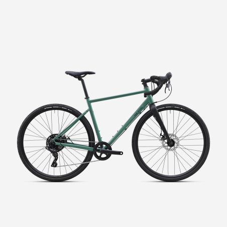 Bicicleta de Gravel VAN RYSEL GRVL AF Discover Verde