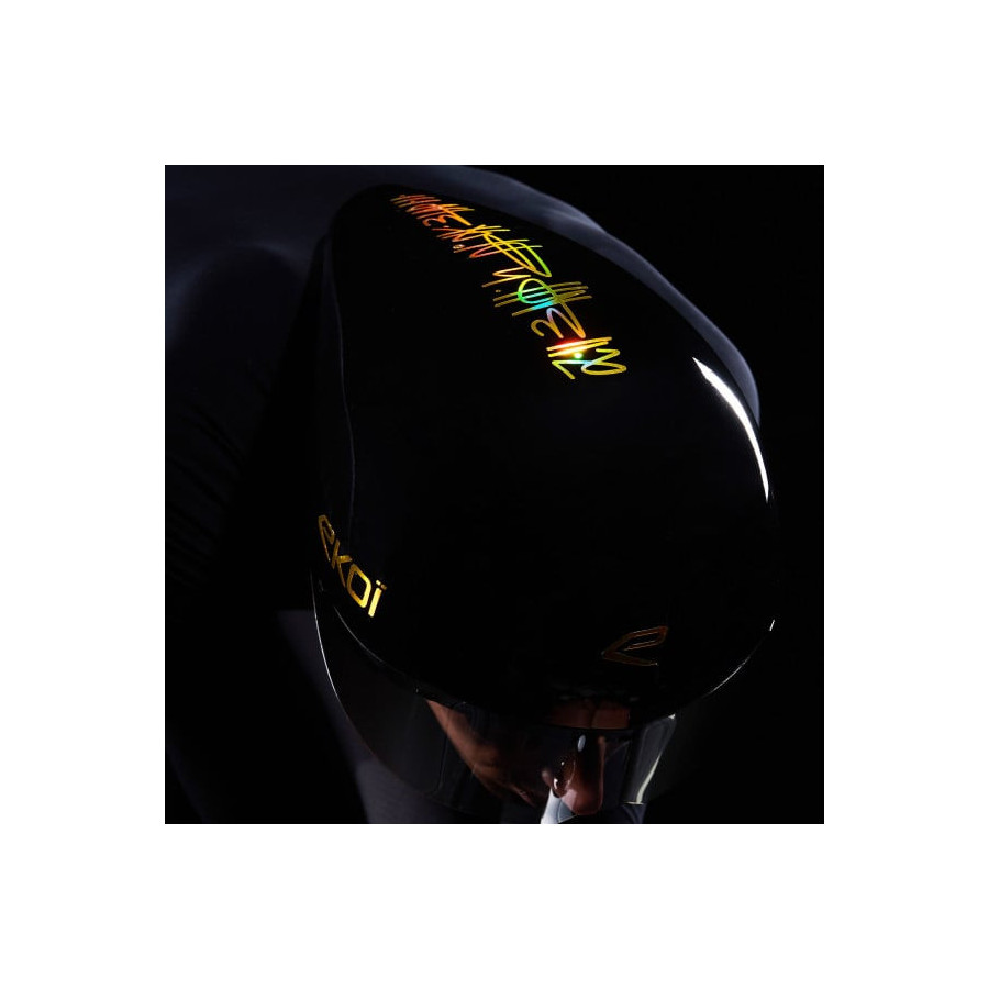 Casco EKOI Racing Pure Aero Ltd David MINARD Black/Gold