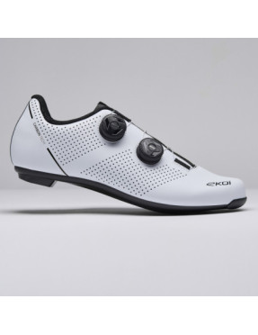 Zapatillas Carretera EKOI Perf Road Carbon Tech Blanco/Negro