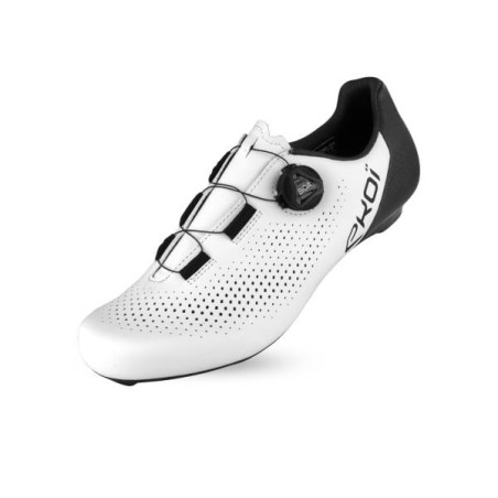 Zapatillas Carretera EKOI S4 Blanco/Negro