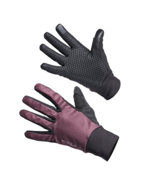 Guantes Invierno Mujer EKOI Perf Grip Line Burdeos