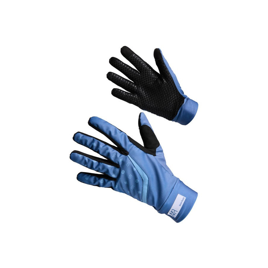 Guantes de Entretiempo Mujer EKOI Racing x Marion ROUSSE Azul
