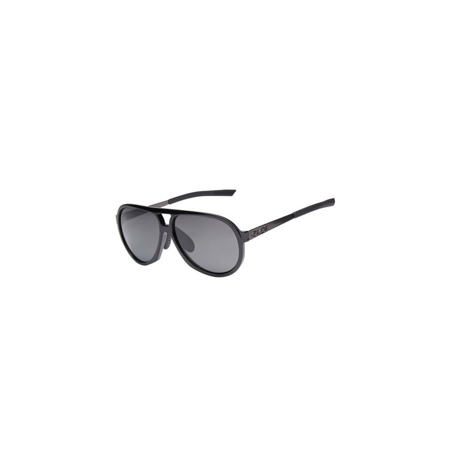Gafas EKOI Racing Lifestyle Pilot Negro brillante Polarizado
