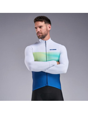 Maillot manga larga EKOI Perf Gradient Marino