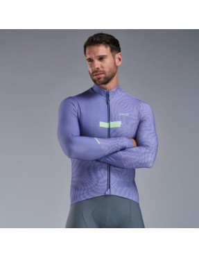 Maillot manga larga EKOI Perf Graphic Violeta