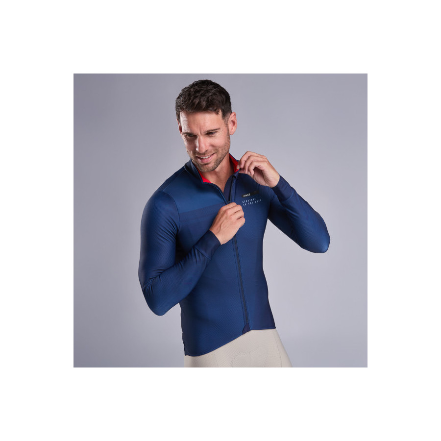 Maillot manga larga EKOI Perf Shades Marino