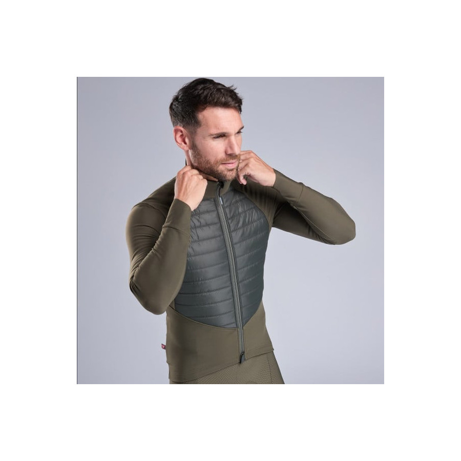 Chaqueta térmica EKOI Perf Elegance Kaki