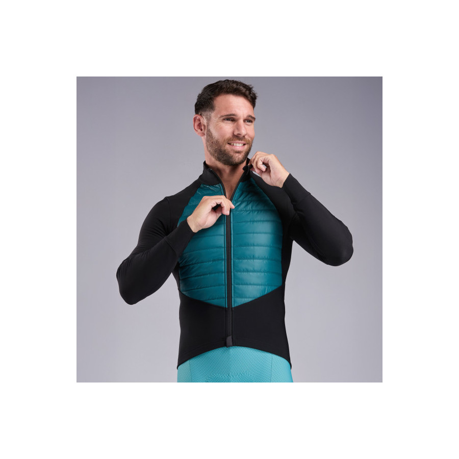 Chaqueta térmica EKOI Perf Elegance Negro/Azul