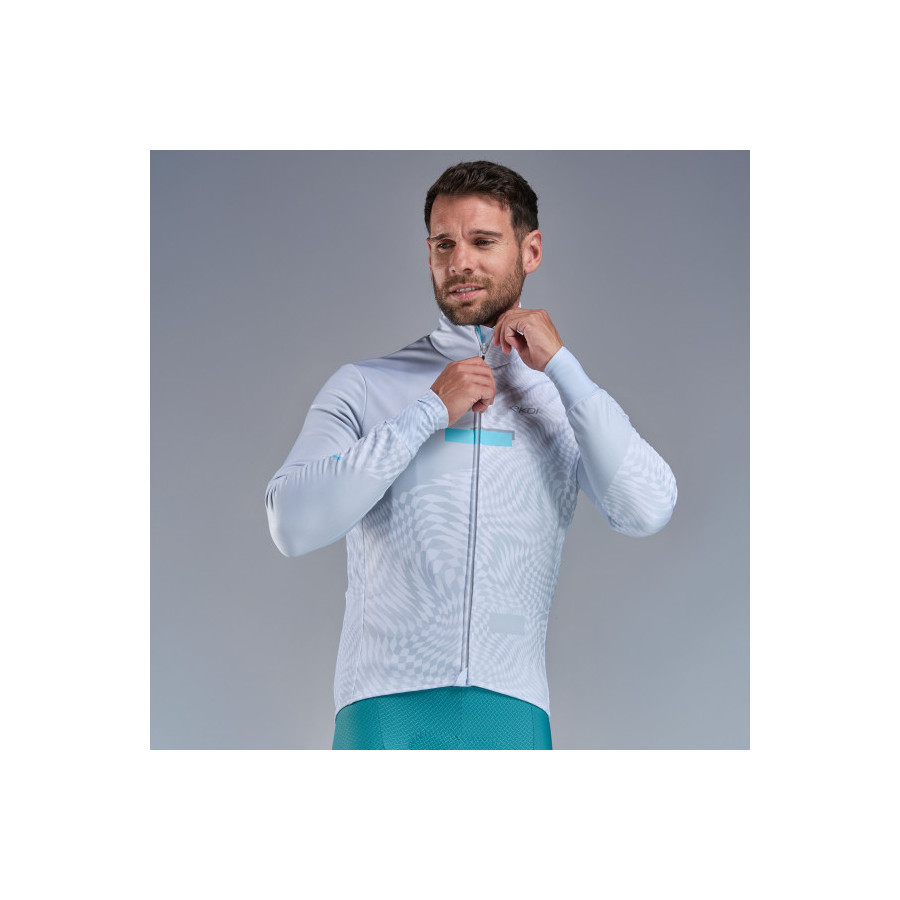 Chaqueta térmica EKOI Perf Graphic Blanco