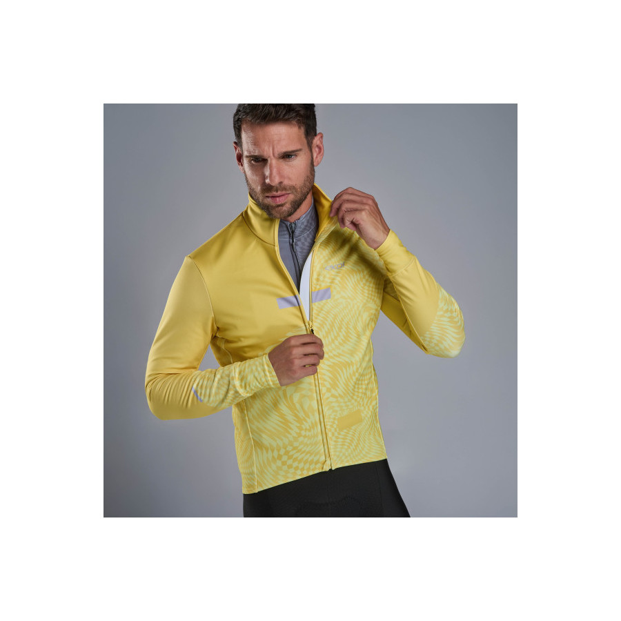 Chaqueta térmica EKOI Perf Graphic Amarilla