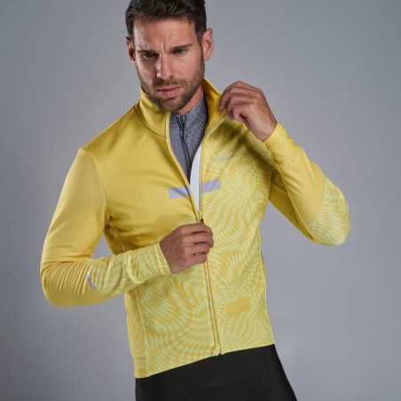Chaqueta térmica EKOI Perf Graphic Amarilla