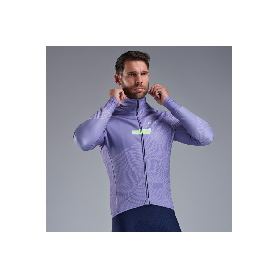 Chaqueta térmica EKOI Perf Graphic Violeta