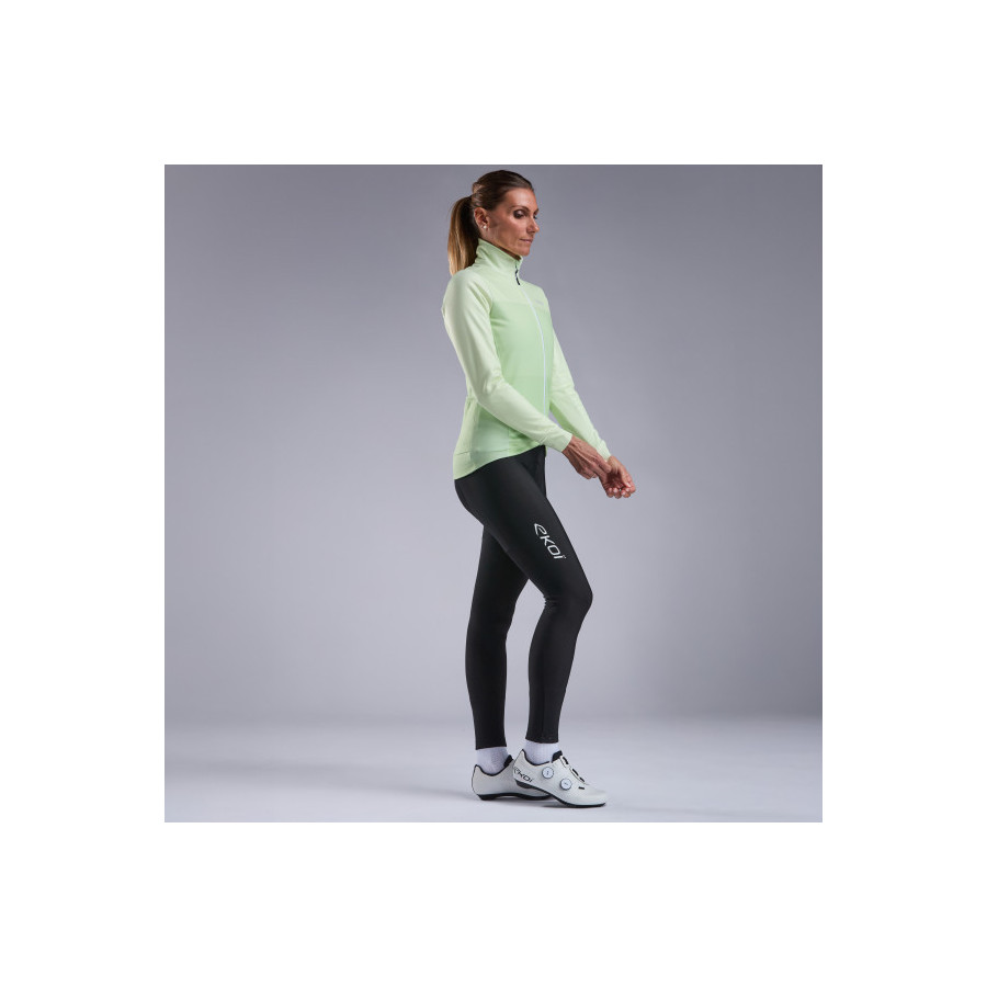 Chaqueta térmica Mujer EKOI Monopop Lime