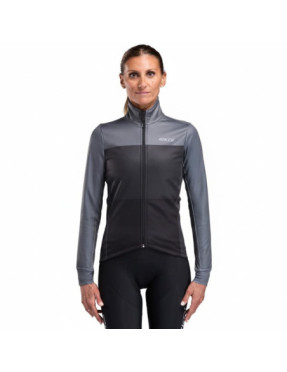 Chaqueta térmica Mujer EKOI Monopop Negra