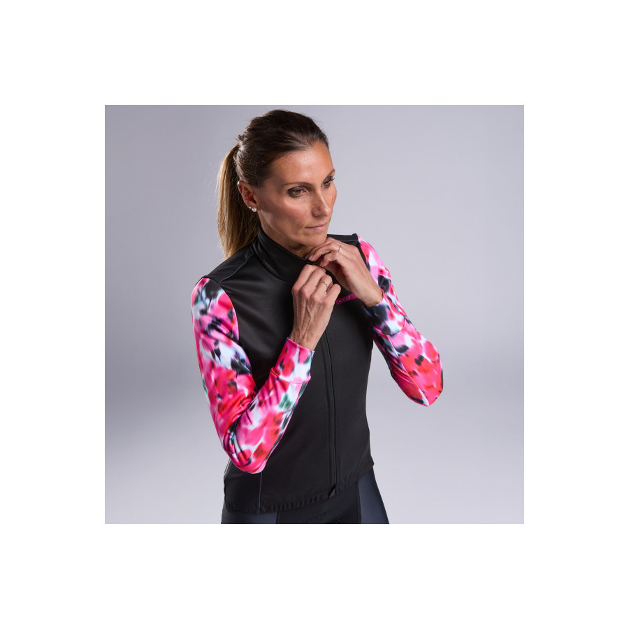 Chaqueta térmica Mujer EKOI Perf Orchid Negra