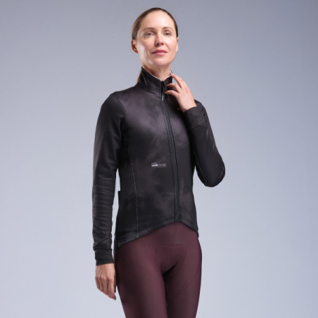 Chaqueta térmica Mujer EKOI Perf Tie & Dye Negra