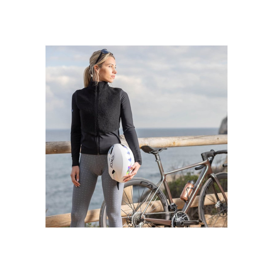 Chaqueta térmica Mujer EKOI Racing x Marion ROUSSE Negra
