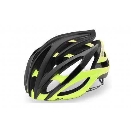 Casco GIRO ATMOS 2 Negro/Amarillo fluo