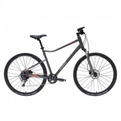 Bicicleta Polivalente RIVERSIDE 900 Gris/Naranja