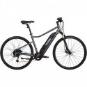 Bicicleta de Trekking Eléctrica RIVERSIDE 500 E Gris/Verde